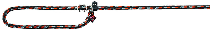 14495 Mountain Rope retriever leash, S-M: 1.70 m/diam. 8 mm, black/orange