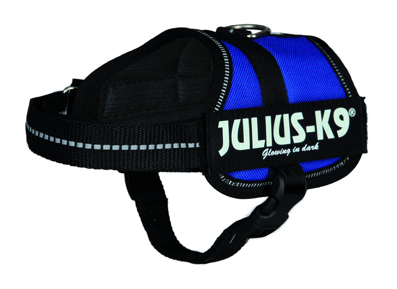 150002 Julius-K9 Powerharness, Baby 2/XS-S: 33-45 cm, blue