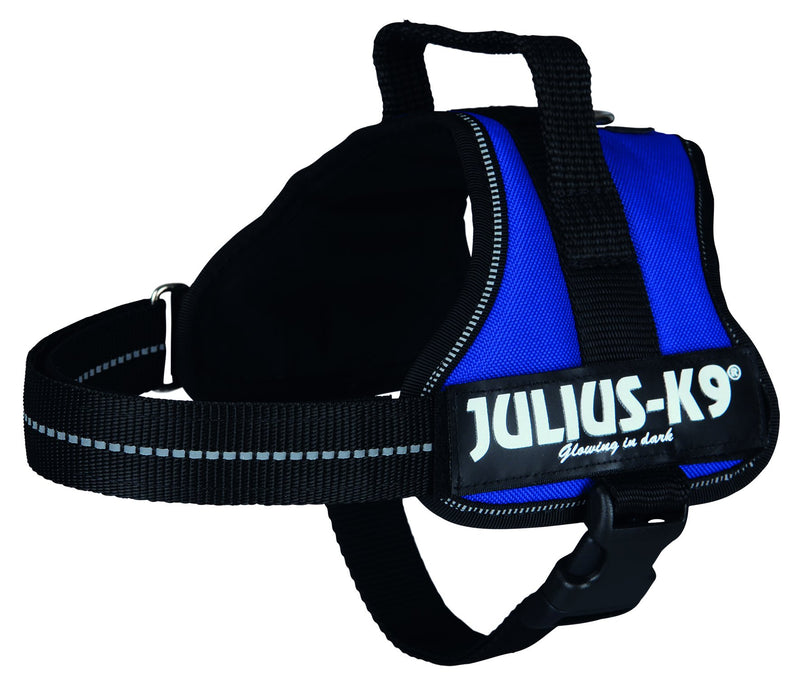 150202 Julius-K9 Powerharness, Mini/M: 51-67 cm, blue