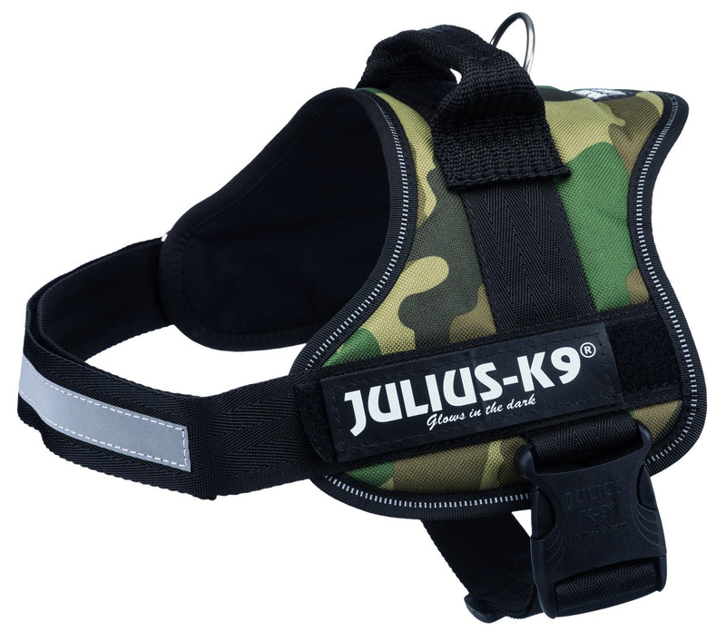 150321 Julius-K9 Powerharness, 0/M-L: 58-76 cm, camouflage