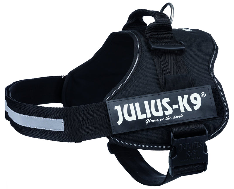 150601 Julius-K9� Powerharness, 3/XL-XXL: 82-116 cm/50 mm, black