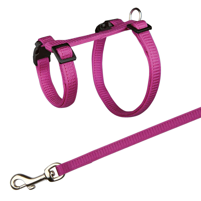 6260 Harness with leash for rabbits, nylon, 25ƒ??44 cm/10 mm, 1.25 m