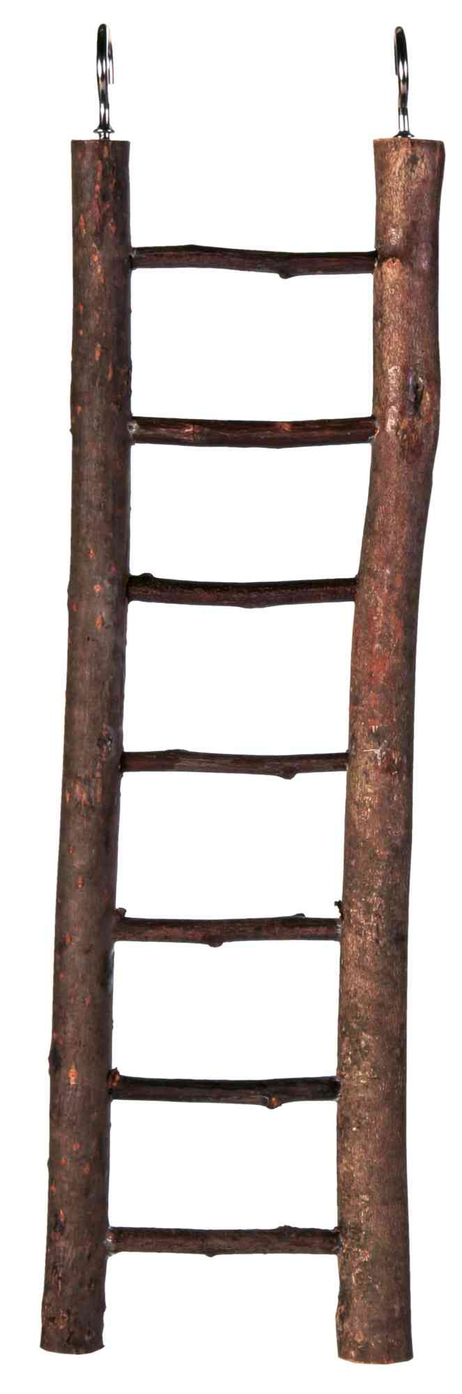 5880 Natural Living wooden ladder, 7 rungs/30 cm