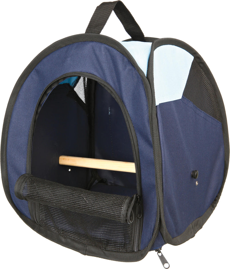 5906 Transport bag, 27 x 32 x 27 cm, dark blue/light blue