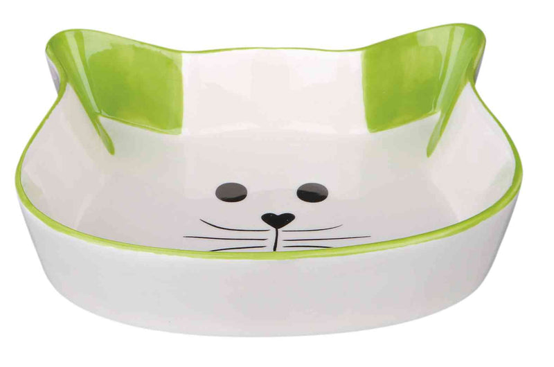 24494 Ceramic bowl cat face, 0.25 l/12 cm