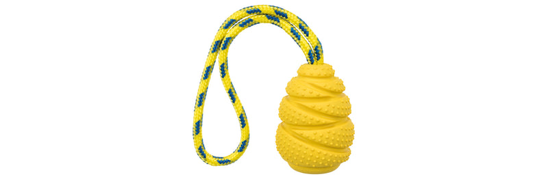 32828 Sporting jumper on a rope, natural rubber, 9 cm/30 cm