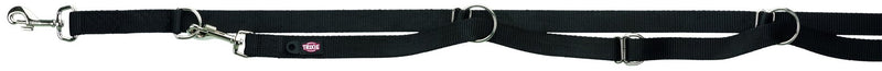 196901 Premium adjustable leash, L-XL: 3.00 m/25 mm, black