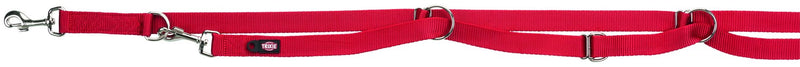 196903 Premium adjustable leash, L-XL: 3.00 m/25 mm, red