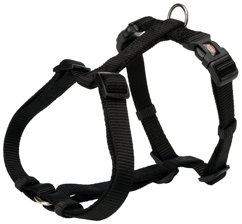 204801 Premium H-harness, XXS-XS: 20-32 cm/10 mm, black