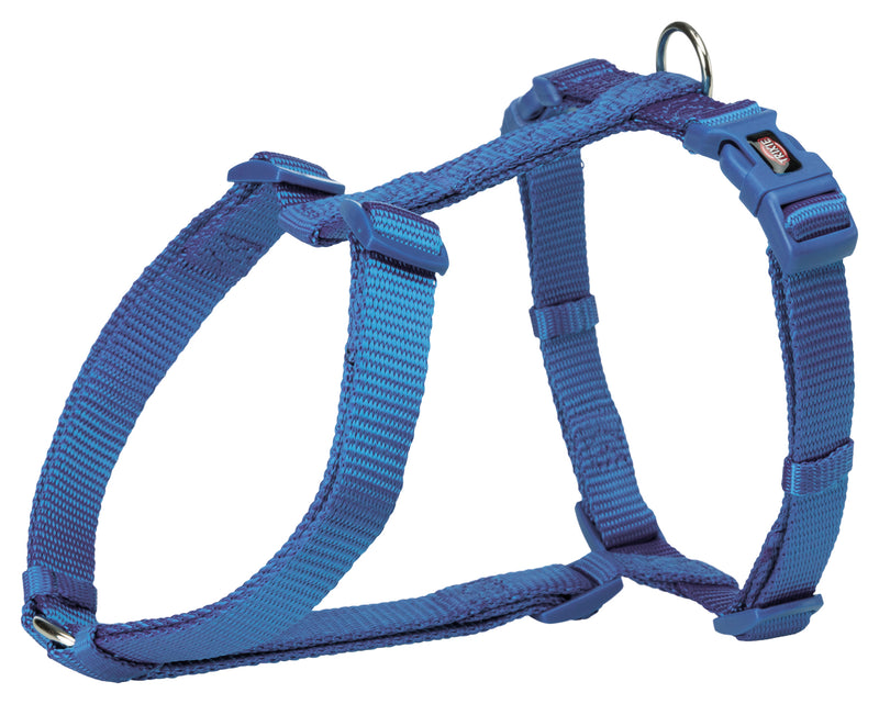 204902 Premium H-harness, L: 60-87 cm/25 mm, royal blue