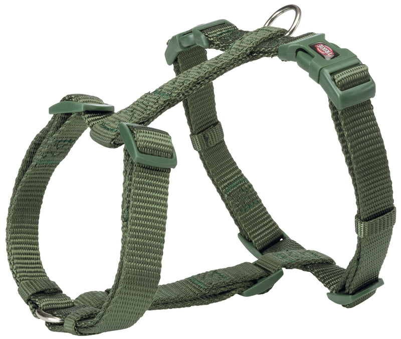 204919 Premium H-harness, L: 60-87 cm/25 mm, forest