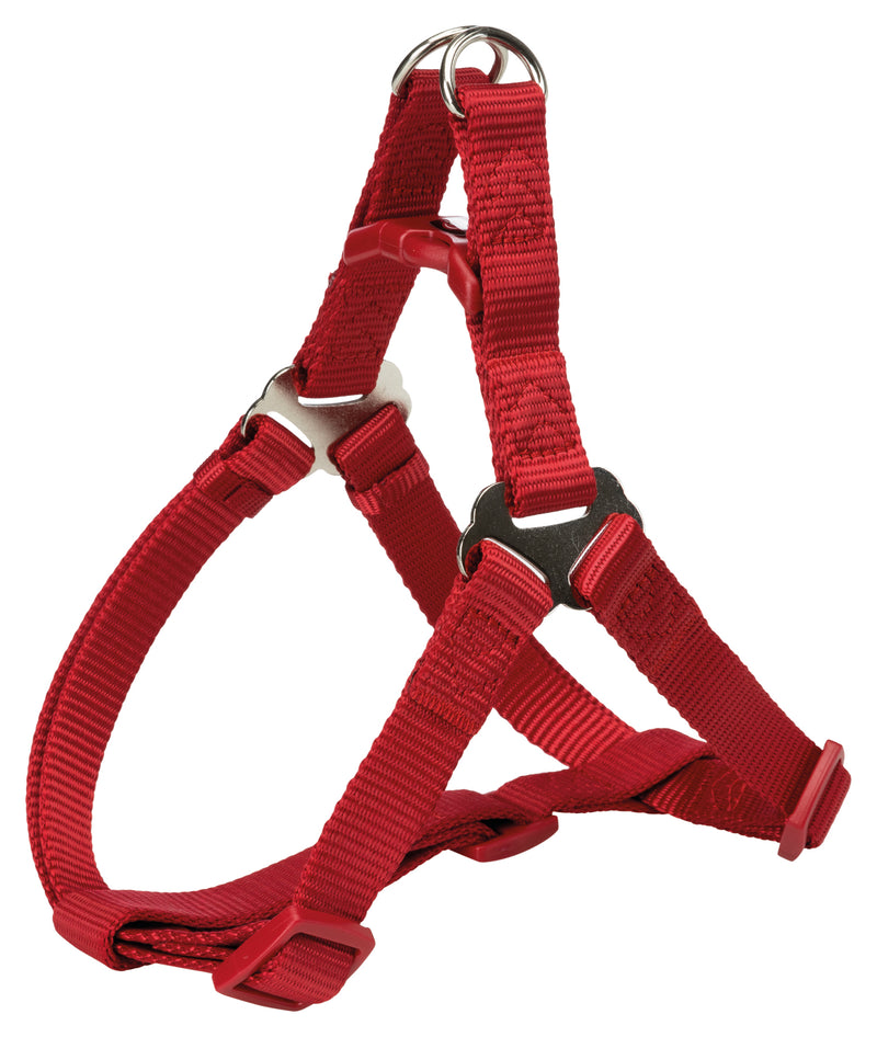 204603 Premium One Touch harness, L: 65-80 cm/25 mm, red