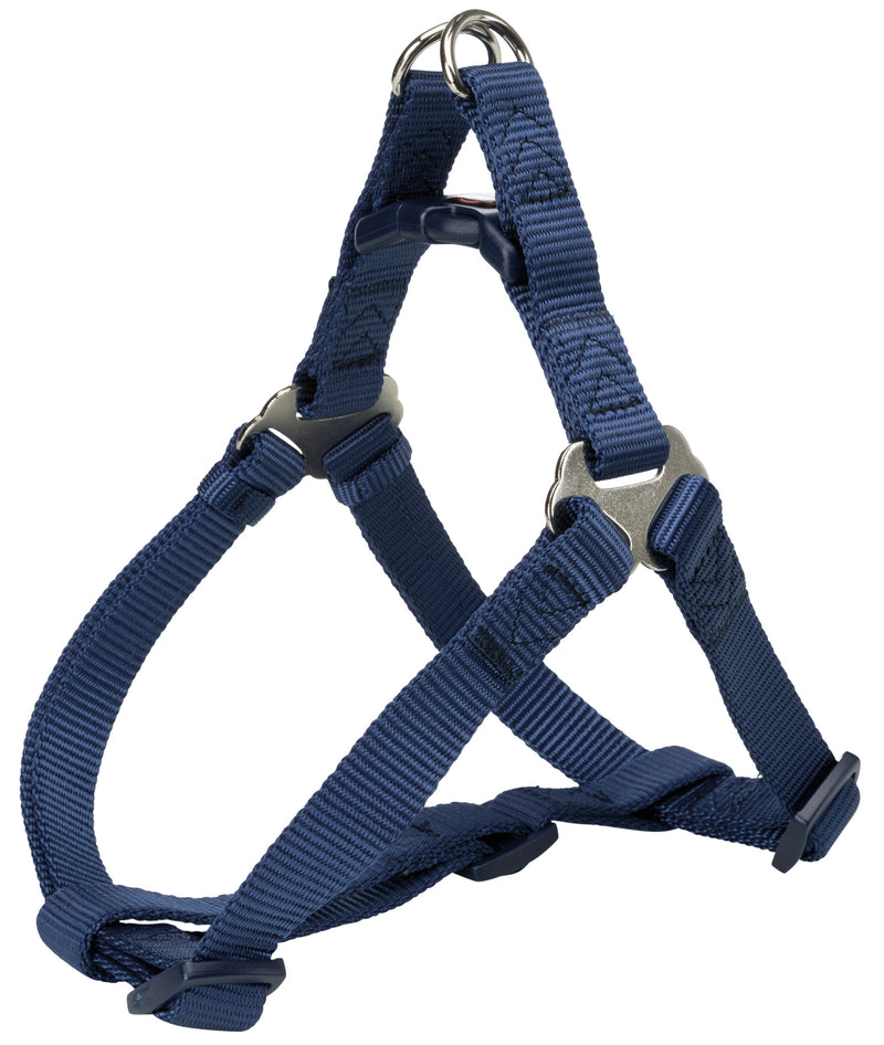 204613 Premium One Touch harness, L: 65-80 cm/25 mm, indigo