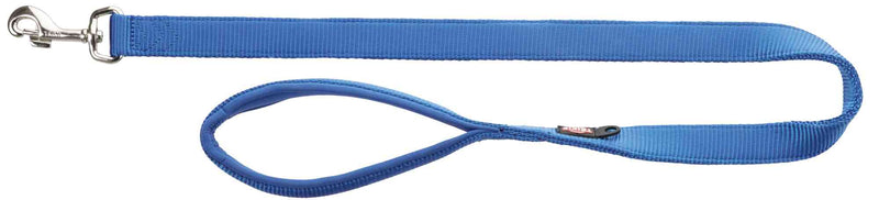 201902 Premium leash, XS-S: 1.80 m/15 mm, royal blue