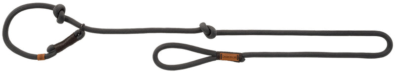17241 BE NORDIC retriever leash, S-M: 1.70 m/diam. 8 mm, dark grey/brown
