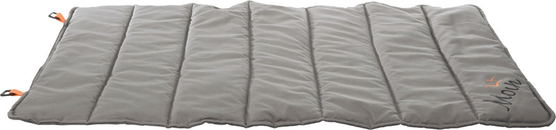 37170 BE NORDIC travel blanket Hooge, 100 x 65 cm, grey