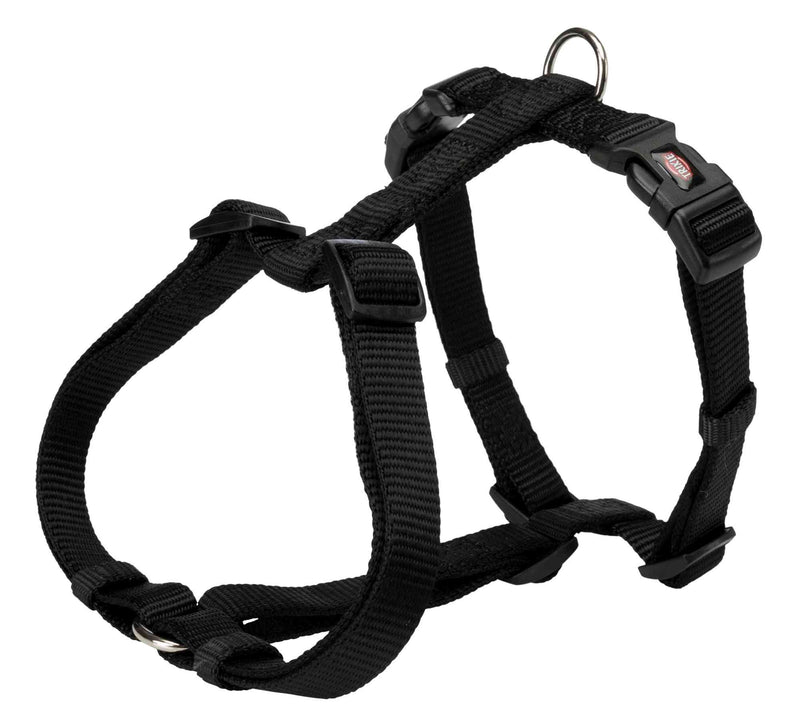 203201 Premium H-harness, XS-S: 30-44 cm/10 mm, black