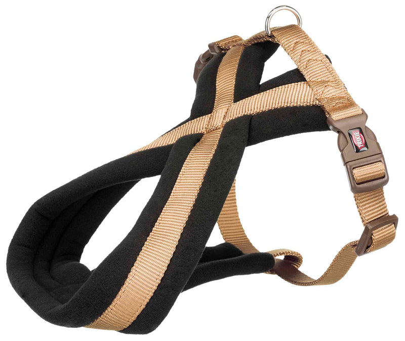204114 Premium touring harness, L: 60-100 cm/25 mm, caramel