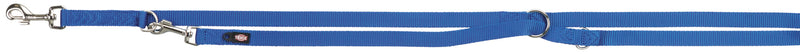 200402 Premium adjustable leash, XS-S: 2.00 m/15 mm, royal blue