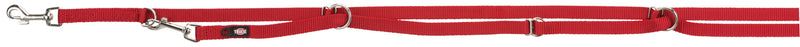 196703 Premium adjustable leash, XS-S: 3.00 m/15 mm, red