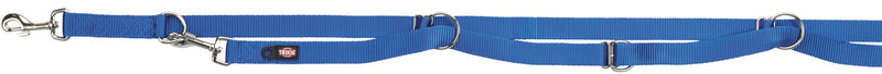 196902 Premium adjustable leash, L-XL: 3.00 m/25 mm, royal blue