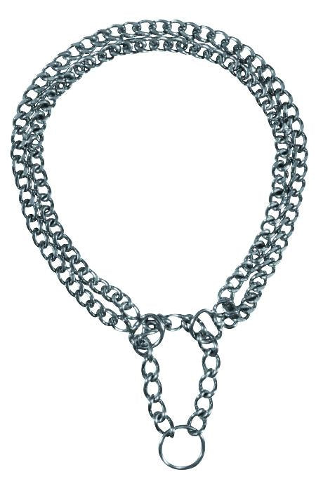 2243 Semi-choke chain, double row, chromed, 45 cm/2.5 mm