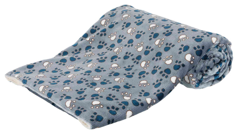 37151 Tammy blanket, 150 x 100 cm, blue/beige