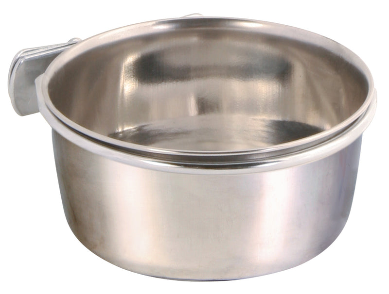 5497 Stainless steel bowl with screw attachment, 300 ml/diam. 9 cm