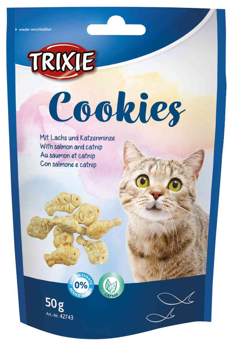 42743 Cookies with salmon and catnip, 50 g