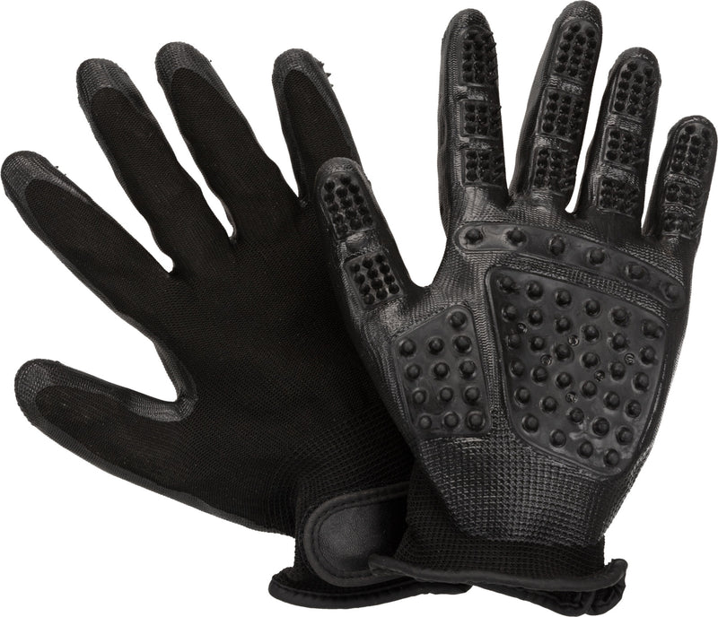 23394 Fur care gloves, 1 pair, nylon/rubber, 16 Ç? 23 cm