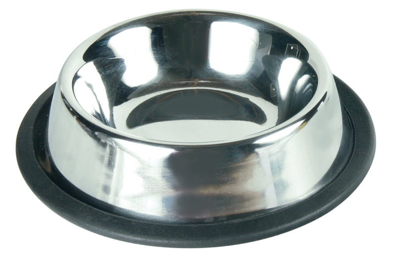 2469 Cat bowl, stainless steel, rubber base ring, 0.2 l/diam. 15 cm