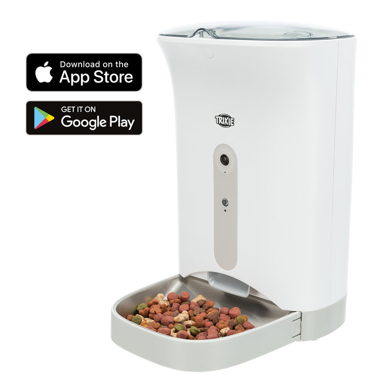 24339 TX8 Smart automatic food dispenser, 4.3 l/24 x 38 x 19 cm, white