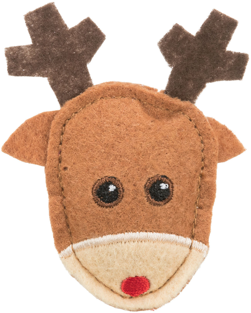 92548 Xmas elk and gingerbread figure, felt, 8 cm, 2 pcs.