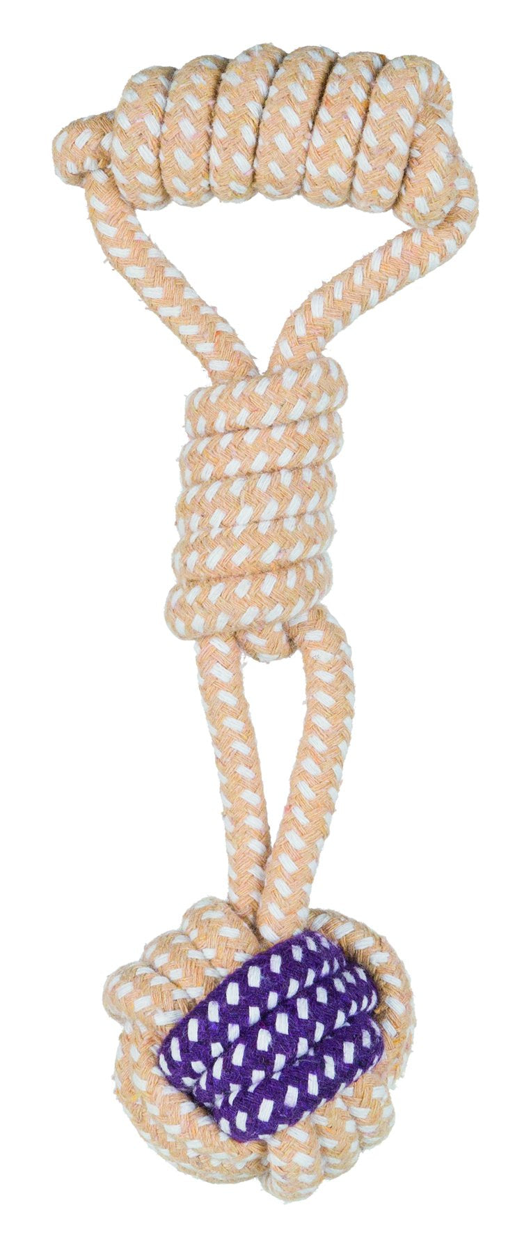 32813 Junior knot ball on a rope, diam. 6/23 cm