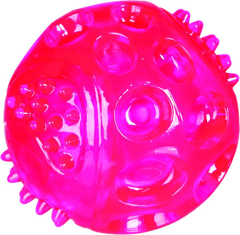 33643 Flashing ball, TPR, diam. 7.5 cm