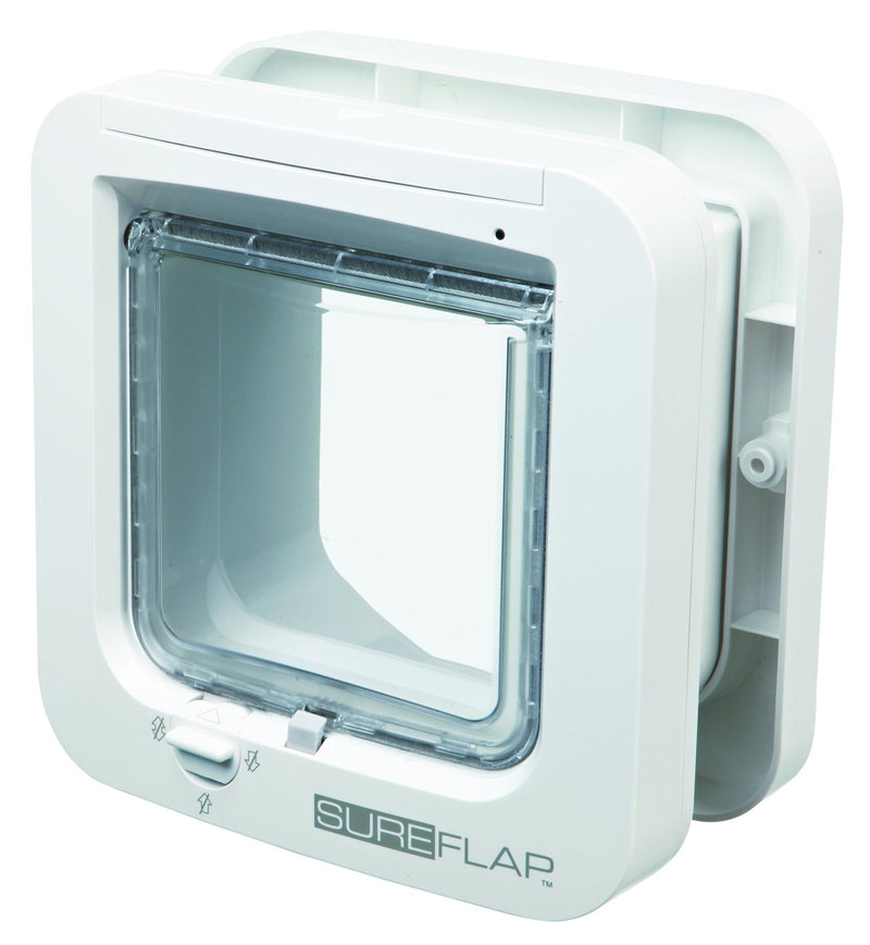 38530 SureFlap DualScan 4-way flap w. microchip ident., 21 x 21 cm, white