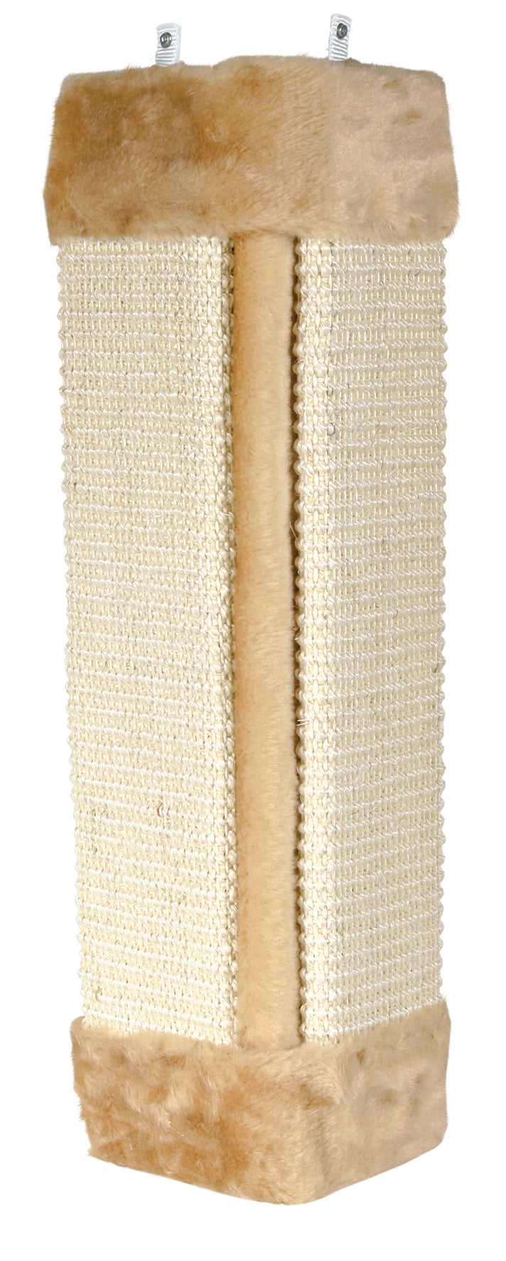 43191 Scratching board for corners, 23 x 49 cm, natural/beige