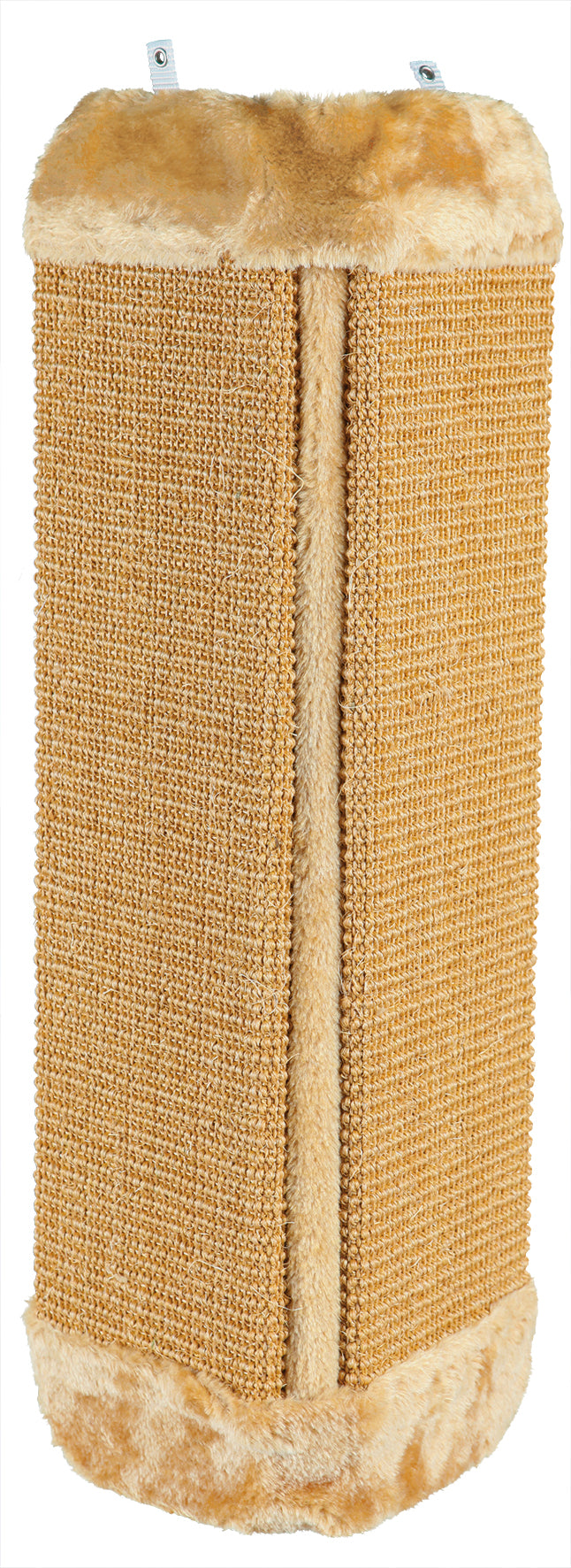 43431 Scratching board for corners, 32 x 60 cm, brown/brown