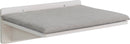 49944 Platform with cushion climbing landscape, 50 x 17.5 x 36.5 cm, white