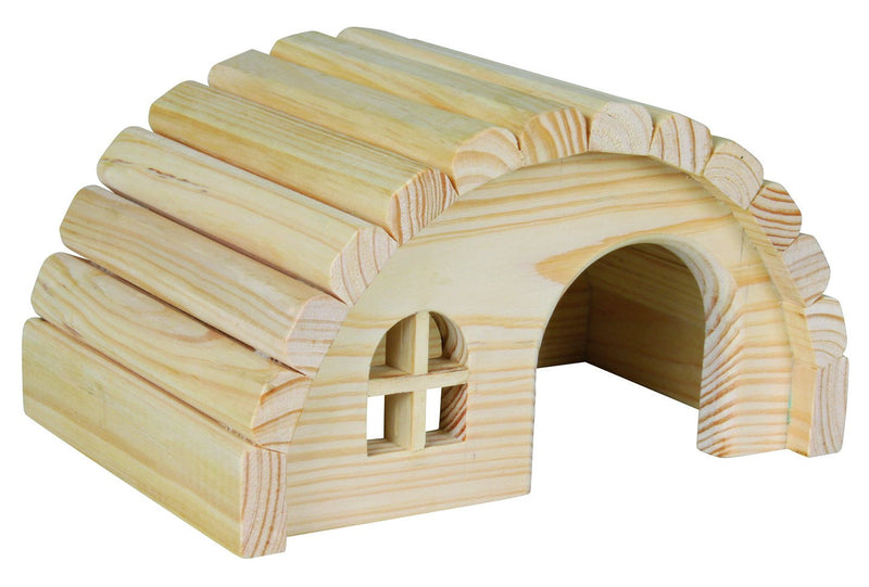 61271 Wooden house for mice/hamsters, 19 x 11 x 13 cm