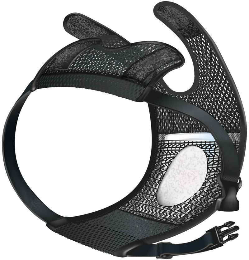 23435 Comfort protective pants, textile mesh, L: 50-59 cm, black