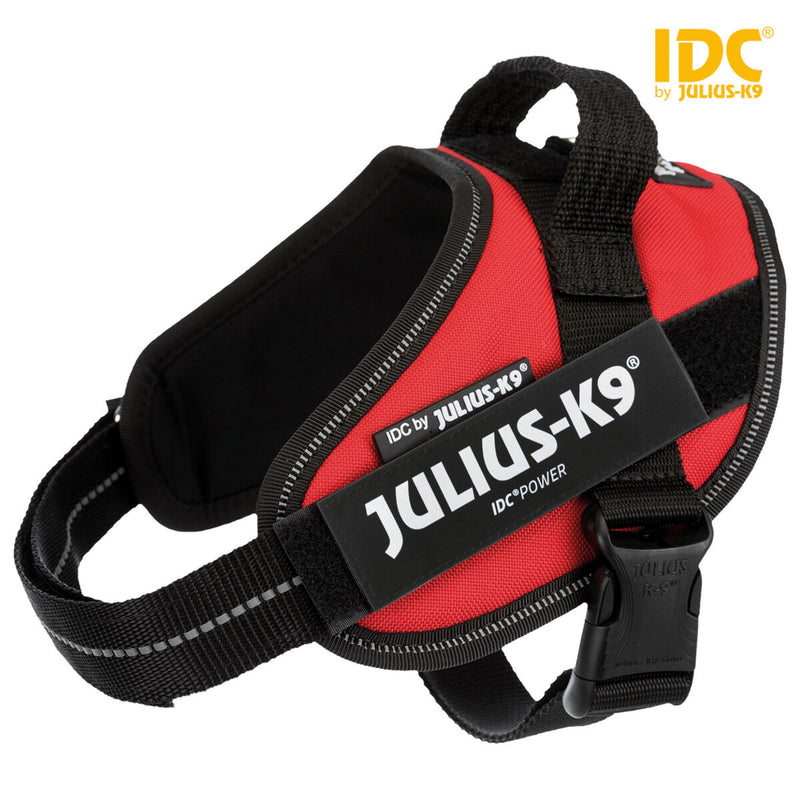 14833 Julius-K9 IDC Powerharness, Mini/M: 49?67 cm/22 mm, red