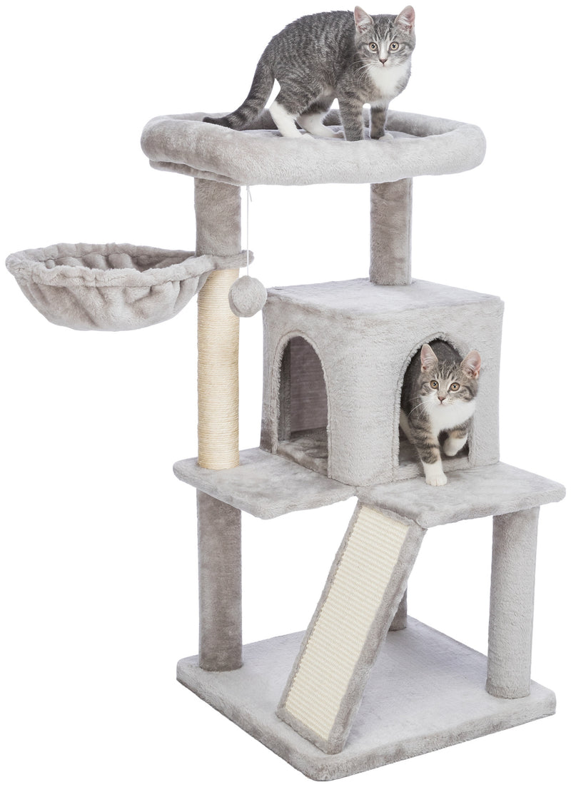 44435 Junior Pepito scratching post, 98 cm, grey