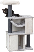 44457 Juliano cat tree, 115 cm, grey