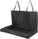 13206 Car seat cushion, double, 95 - 10 - 50 cm, black