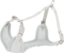 15570 Junior puppy soft harness with leash, MÆ’??L: 36Æ’??50 cm/10 mm, 2.00 m, light grey