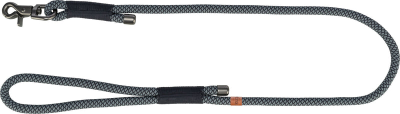 1984001 Soft Rope lead, S-XL: 1.00 m/x· 10 mm, black/grey
