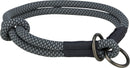 1984601 Soft Rope semi-choke, M: 45 cm/ 10 mm, black/grey