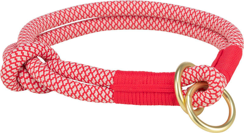 1984803 Soft Rope semi-choke, L-XL: 55 cm/ 10 mm, red/cream