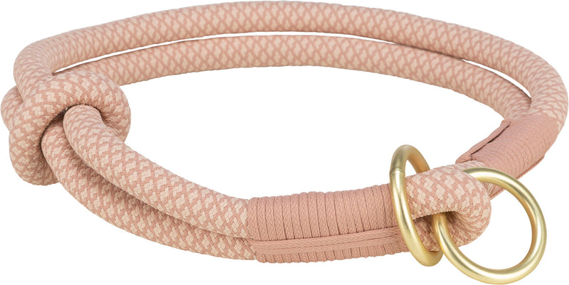 1984807 Soft Rope semi-choke, XL: 55 cmx 10 mm, pink/light pink